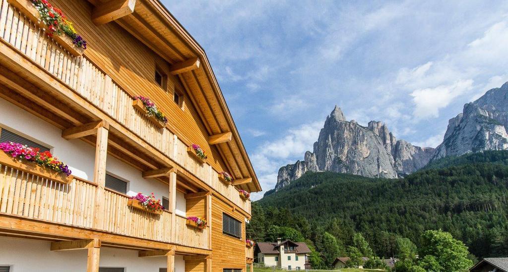 Ferienwohnung Haus Bernard Seis am Schlern Exterior foto