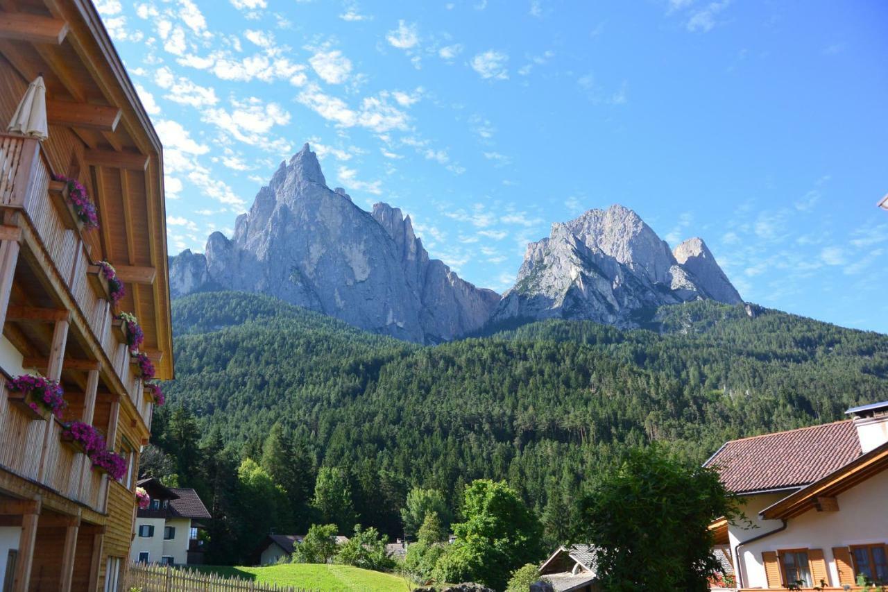 Ferienwohnung Haus Bernard Seis am Schlern Exterior foto