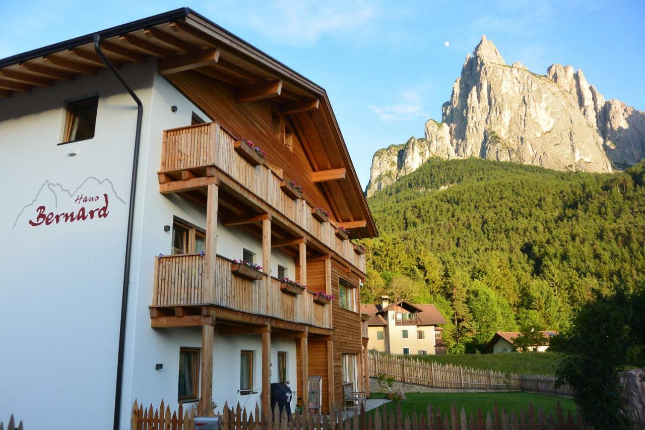 Ferienwohnung Haus Bernard Seis am Schlern Exterior foto